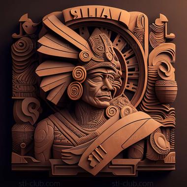 3D model Sullana in Peru (STL)